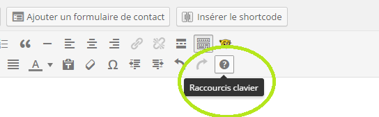 raccourcis-clavier-wordpress