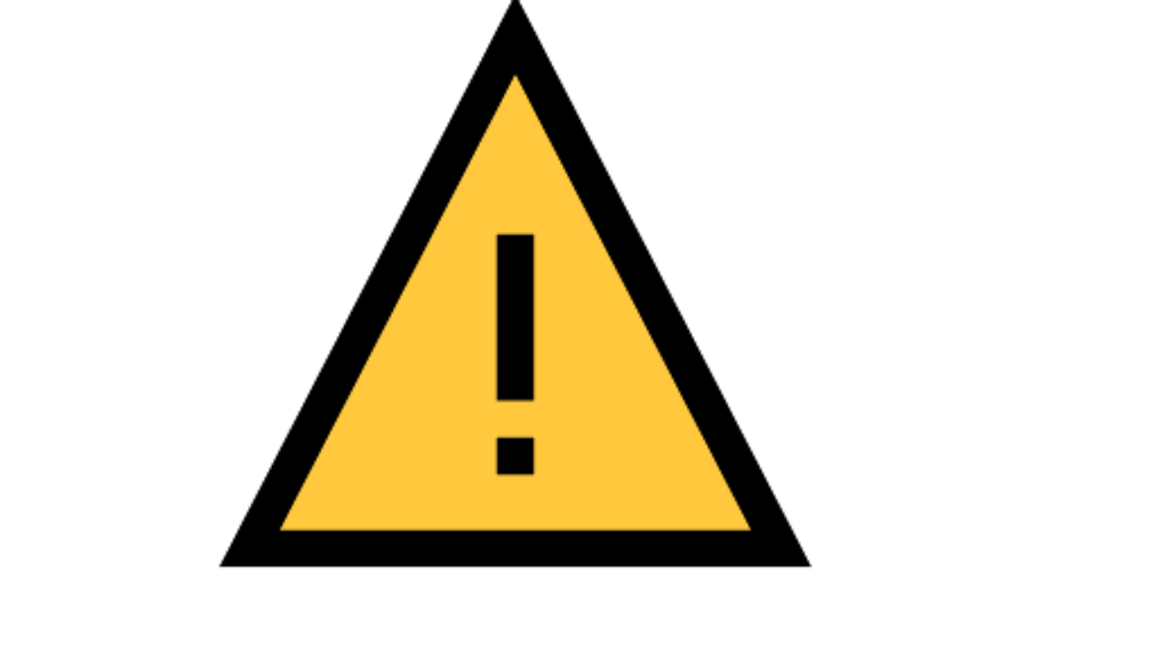 Emoji panneau d'avertissement ⚠️ • Les raccourcis clavier